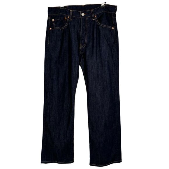 Levi’s 501 Button Fly Straight Leg Jeans Men’s Size 34X30 - Picture 1 of 7